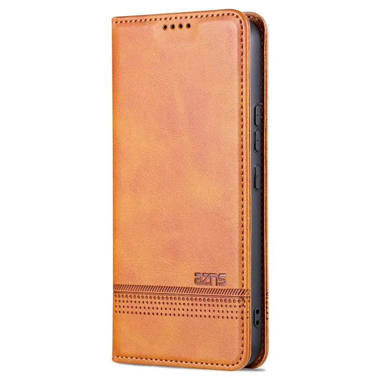 AZNS For Samsung Galaxy A35 5G Wallet Magnetic Phone Cover PU Leather Case