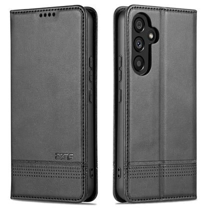 AZNS For Samsung Galaxy A35 5G Wallet Magnetic Phone Cover PU Leather Case