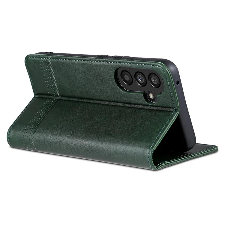 AZNS For Samsung Galaxy A35 5G Wallet Magnetic Phone Cover PU Leather Case