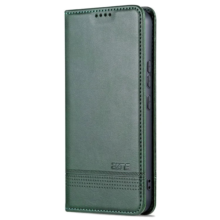 AZNS For Samsung Galaxy A35 5G Wallet Magnetic Phone Cover PU Leather Case