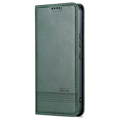 AZNS For Samsung Galaxy A35 5G Wallet Magnetic Phone Cover PU Leather Case