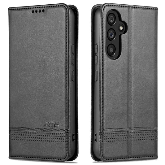 AZNS For Samsung Galaxy A55 5G PU Leather Case Magnetic Phone Cover Wallet