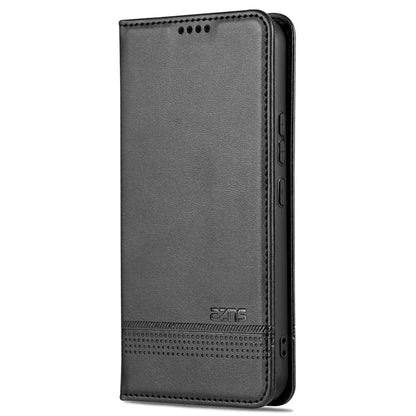 AZNS For Samsung Galaxy A55 5G PU Leather Case Magnetic Phone Cover Wallet