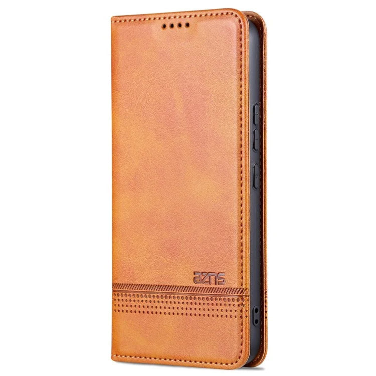 AZNS For Samsung Galaxy A55 5G PU Leather Case Magnetic Phone Cover Wallet