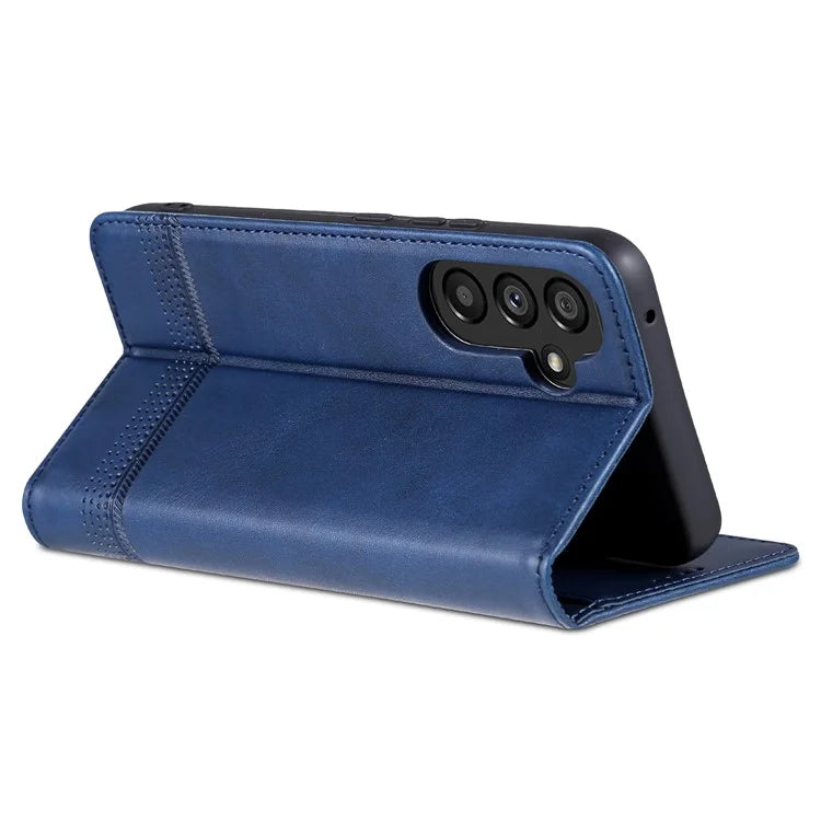 AZNS For Samsung Galaxy A55 5G PU Leather Case Magnetic Phone Cover Wallet