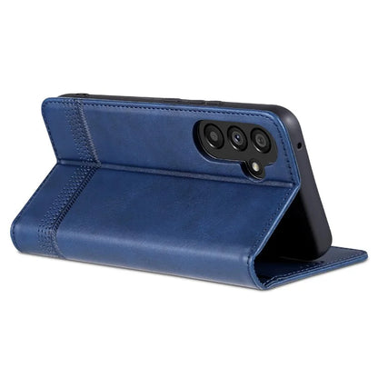 AZNS For Samsung Galaxy A55 5G PU Leather Case Magnetic Phone Cover Wallet