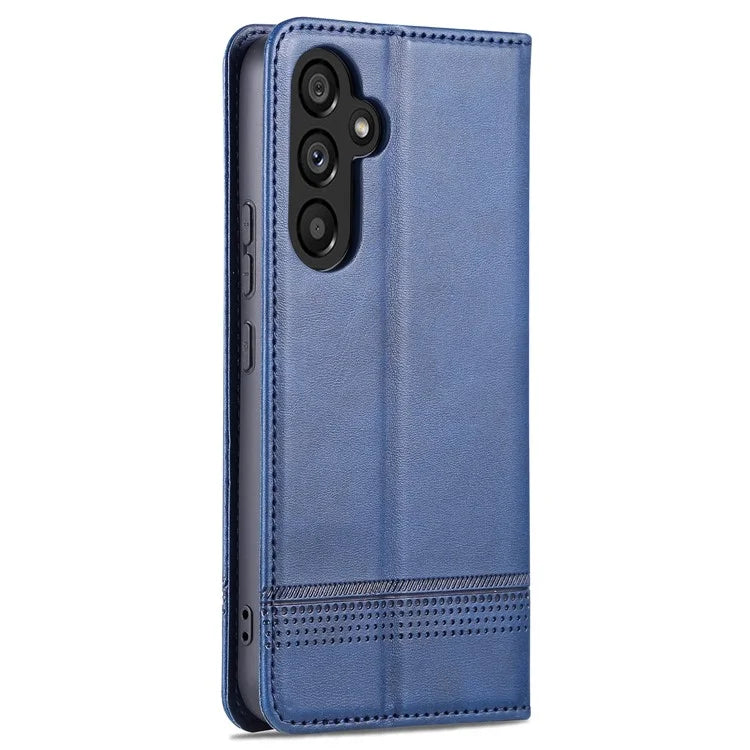 AZNS For Samsung Galaxy A55 5G PU Leather Case Magnetic Phone Cover Wallet