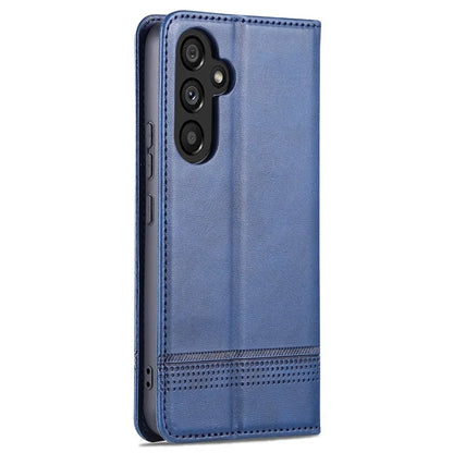 AZNS For Samsung Galaxy A55 5G PU Leather Case Magnetic Phone Cover Wallet