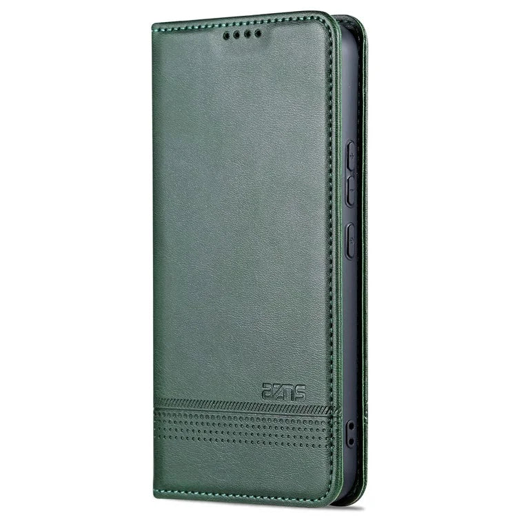 AZNS For Samsung Galaxy A55 5G PU Leather Case Magnetic Phone Cover Wallet