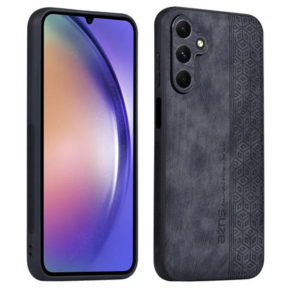 AZNS For Samsung Galaxy A35 5G Cell Phone Case Imprinted PU Leather+TPU Cover
