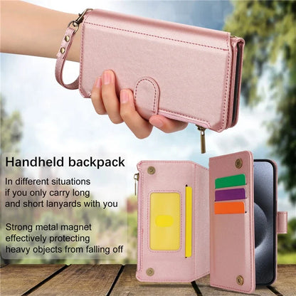 For iPhone 14 Pro Phone Cover Well-protected PU Leather Wallet Shell