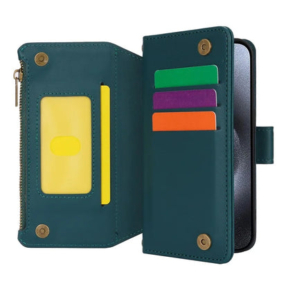 For iPhone 14 Pro Phone Cover Well-protected PU Leather Wallet Shell
