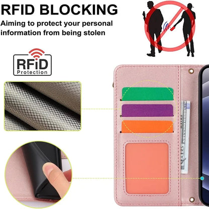 For iPhone 12 mini 5.4 inch Phone Cover Magnetic Clasp PU Leather Wallet Shell