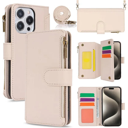 For iPhone 13 Pro Max 6.7 inch Phone Cover Folio Flip PU Leather Wallet Case