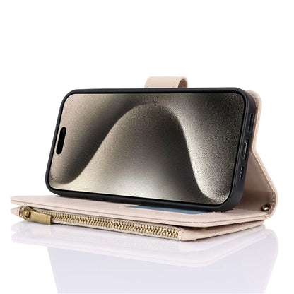 For iPhone 13 Pro Max 6.7 inch Phone Cover Folio Flip PU Leather Wallet Case