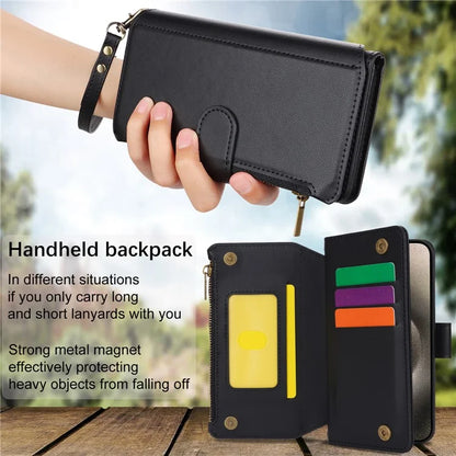 For iPhone 13 Pro Max 6.7 inch Phone Cover Folio Flip PU Leather Wallet Case