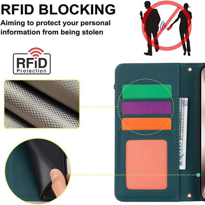 For iPhone 13 Pro Max 6.7 inch Phone Cover Folio Flip PU Leather Wallet Case