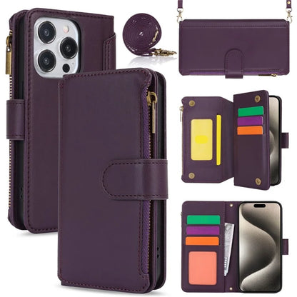 For iPhone 13 Pro Max 6.7 inch Phone Cover Folio Flip PU Leather Wallet Case