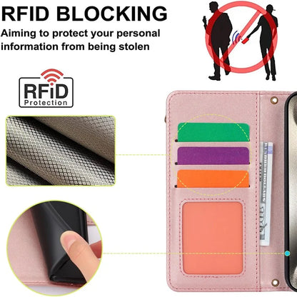 For iPhone 13 Pro Max 6.7 inch Phone Cover Folio Flip PU Leather Wallet Case