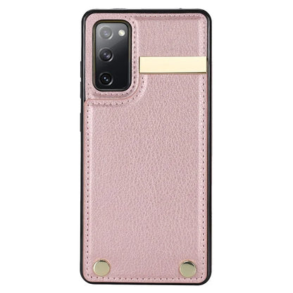 For Samsung Galaxy S20 FE 5G /  S20 FE / S20 FE 2022 / S20 Lite Cell Phone Case TPU+PU Leather Card Holder Cover