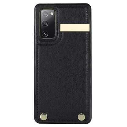 For Samsung Galaxy S20 FE 5G /  S20 FE / S20 FE 2022 / S20 Lite Cell Phone Case TPU+PU Leather Card Holder Cover