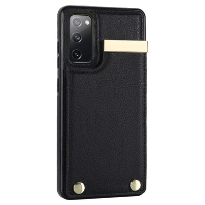 For Samsung Galaxy S20 FE 5G /  S20 FE / S20 FE 2022 / S20 Lite Cell Phone Case TPU+PU Leather Card Holder Cover