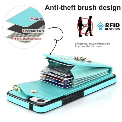 For Samsung Galaxy A82 5G Cover Accordion Card Bag Drop-proof Cell Phone Case with Strap