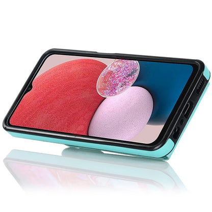 For Samsung Galaxy A13 4G / 5G Cell Phone Case PU Leather+TPU Card Holder Drop-proof Cover
