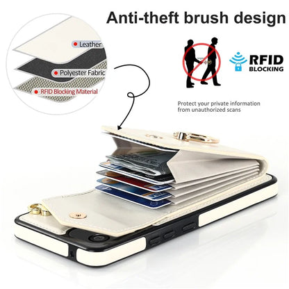 For Samsung Galaxy A13 4G / 5G Cell Phone Case PU Leather+TPU Card Holder Drop-proof Cover