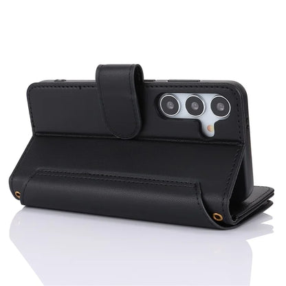 For Samsung Galaxy S24+ Cell Phone Case RFID Blocking Multiple Card Slots Leather Cover