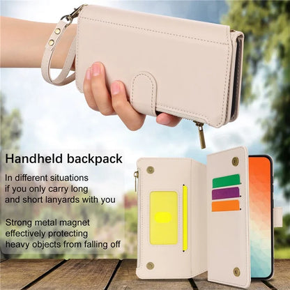 For Samsung Galaxy S24+ Cell Phone Case RFID Blocking Multiple Card Slots Leather Cover