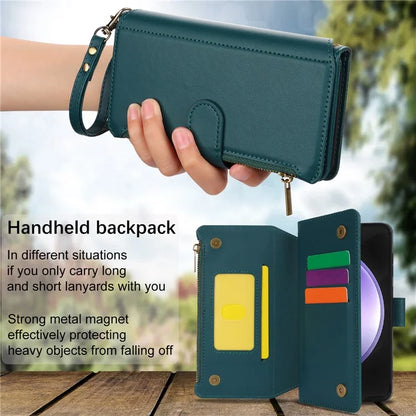 Cell Phone Case for Samsung Galaxy S23 FE RFID Blocking Wallet PU Leather Cover