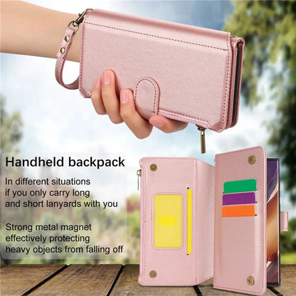For Samsung Galaxy Note20 Ultra / Note20 Ultra 5G Case RFID Blocking Cell Phone Leather Cover