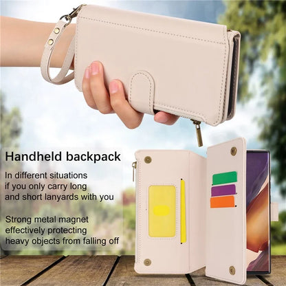 For Samsung Galaxy Note20 Ultra / Note20 Ultra 5G Case RFID Blocking Cell Phone Leather Cover