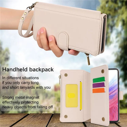 Cell Phone Case for Samsung Galaxy A53 5G RFID Blocking Bump Proof Leather Cover