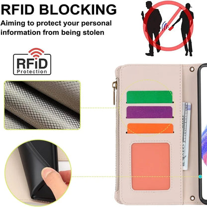 Cell Phone Case for Samsung Galaxy A53 5G RFID Blocking Bump Proof Leather Cover