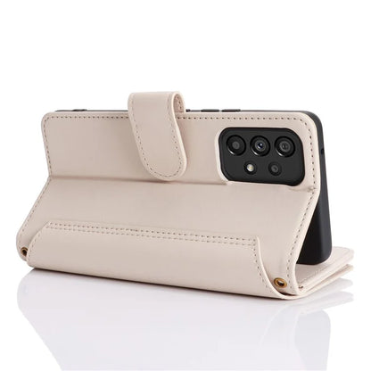 For Samsung Galaxy A14 4G / 5G RFID Blocking Cell Phone Case Anti-fall Leather Cover