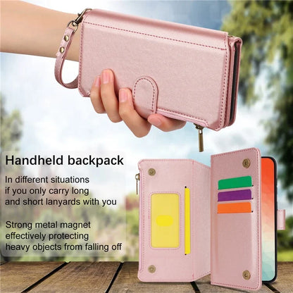 For Samsung Galaxy S24 RFID Blocking Cell Phone Case Shockproof Leather Cover
