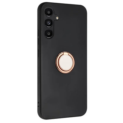 For Samsung Galaxy A55 5G Ring Kickstand Case Matte TPU Phone Cover
