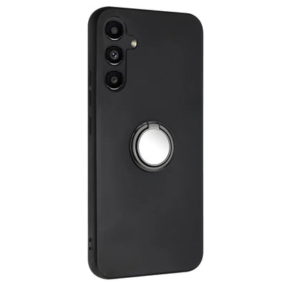 For Samsung Galaxy A55 5G Ring Kickstand Case Matte TPU Phone Cover