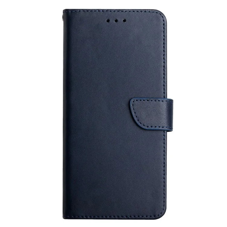 HT02 For Samsung Galaxy A55 5G Wallet Case Genuine Cow Leather Stand Phone Shell