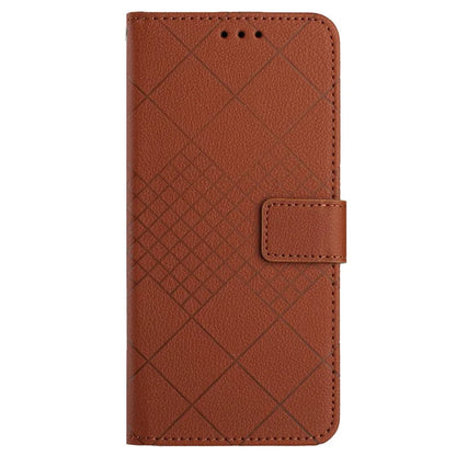 HT06 For Samsung Galaxy A55 5G Flip Leather Case Wallet Cover with Wrist Strap