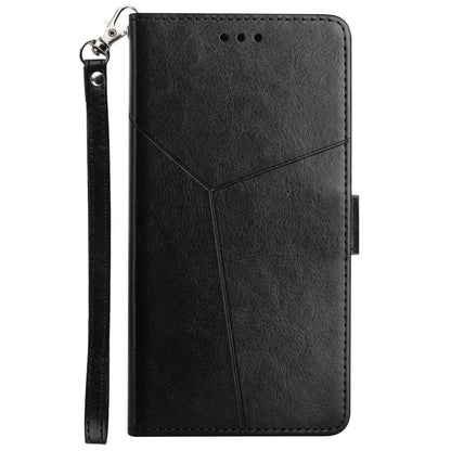 HT01 For Samsung Galaxy A55 5G Flip Leather Case Wallet Phone Cover with Strap