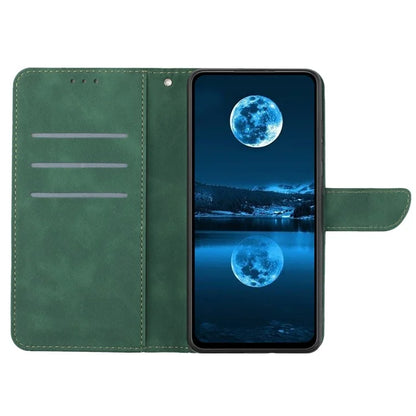 HT05 For Samsung Galaxy A55 5G Wallet Leather Case Skin-Feel Phone Cover