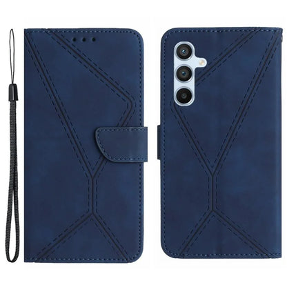 HT05 For Samsung Galaxy A55 5G Wallet Leather Case Skin-Feel Phone Cover