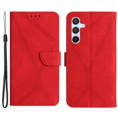 HT05 For Samsung Galaxy A55 5G Wallet Leather Case Skin-Feel Phone Cover