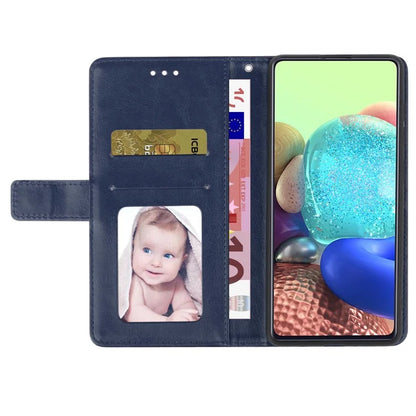 HT01 For Samsung Galaxy A35 5G Wallet Phone Case PU Leather Stand Folio Cover with Strap