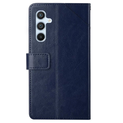 HT01 For Samsung Galaxy A35 5G Wallet Phone Case PU Leather Stand Folio Cover with Strap