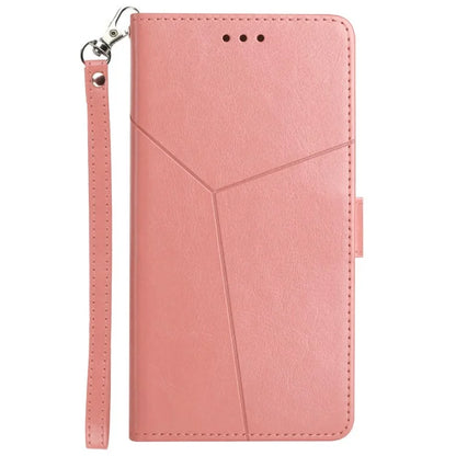 HT01 For Samsung Galaxy A35 5G Wallet Phone Case PU Leather Stand Folio Cover with Strap
