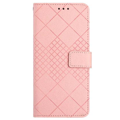 HT06 For Samsung Galaxy A35 5G PU Leather Case Wrist Strap Cash Slots Stand Flip Phone Cover
